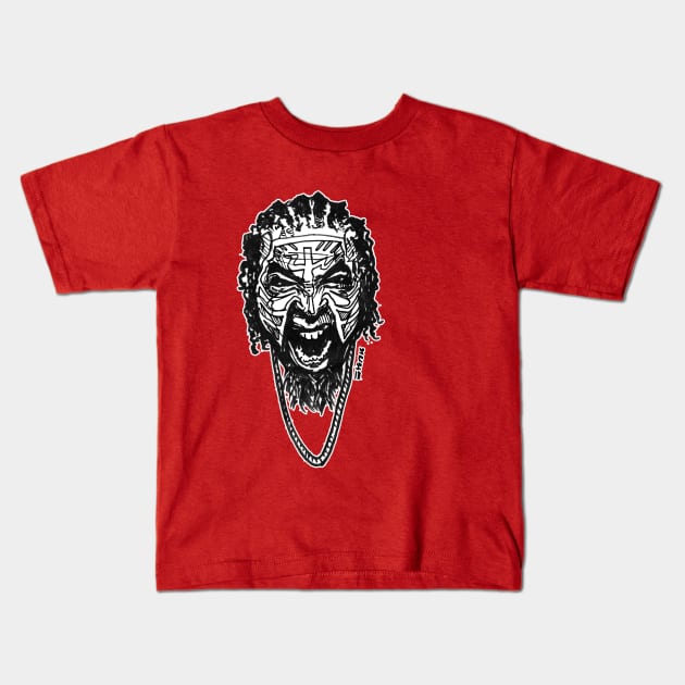 Tech N9ne Kids T-Shirt by sketchnkustom